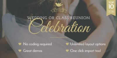 Celebration - Wedding & Class Reunion by BoldThemes