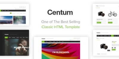 Centum - Responsive HTML Template by Vasterad