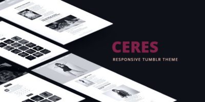 Ceres - Responsive Tumblr Portfolio Theme by adraft