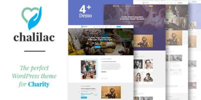 Chalilac - WordPress Charity Theme by power-boosts