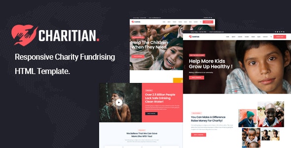 Charitian - NonProfit Charity HTML Template by ThemeEaster