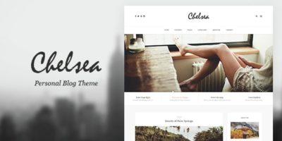 Chelsea - Personal Blog PSD Template for Travelers and Dreamers by MontaukCo