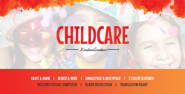 Child Care - Children & Kindergarten WP Theme by UnTheme