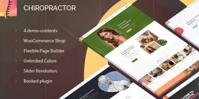 Chiropractor - Therapy and Rehabilitation WordPess Theme by mwtemplates