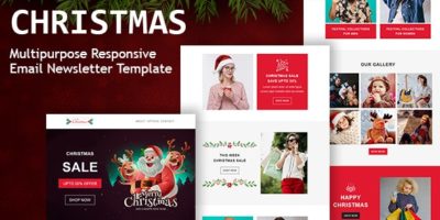 Christmas - Responsive Email Newsletter Template by fourdinos