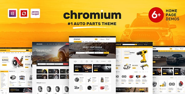 Chromium - Auto Parts Shop WordPress WooCommerce Theme by themesdotzone