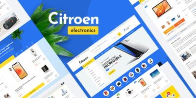 Citroen - Electronics Store HTML Template by themesground