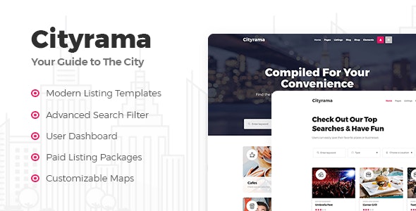Cityrama - Listing & City Guide Theme by Select-Themes