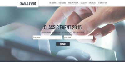Classic Event Muse Template With Gumroad by loveishkalsi