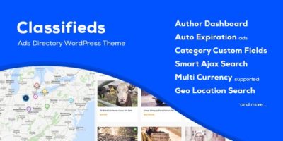 Classifieds - Classified Ads WordPress Theme by pebas