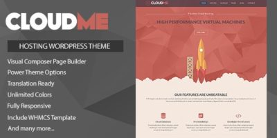 Cloudme Host - WordPress Hosting Theme by OceanThemes