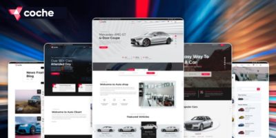 Coche - Car servicing HTML Template by zwintheme