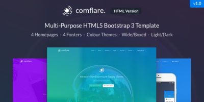 Comflare - Multi-Purpose HTML5 Template by premonday