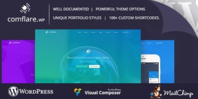 Comflare - Multipurpose WordPress Theme by thematicwebs