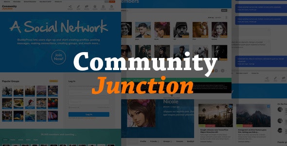 CommunityJunction - BuddyPress Membership Theme by Diabolique