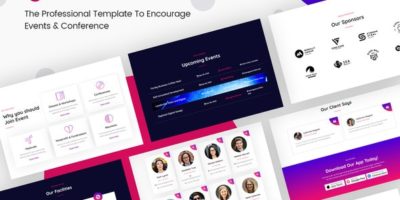 Confence - Event & Conference Elementor Template Kit by VictorThemes