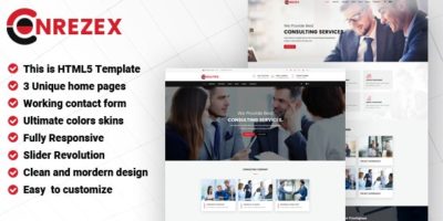 Conrezex - Consultancy by thewebmax