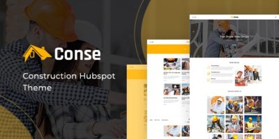 Conse - Building HubSpot Theme by WPHash