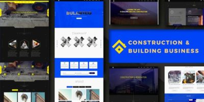 Construction & Building Business Theme by BSVIT