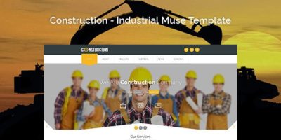 Construction - Industrial Muse Template by Mejora