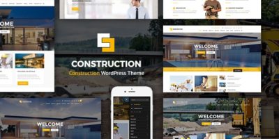 Construction - WordPress Theme by Anps