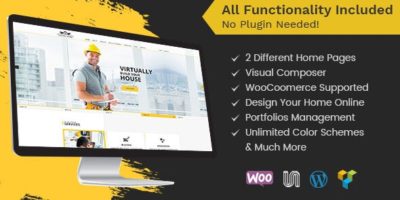 Constructioner - Construction Business WordPress Theme by Themographics