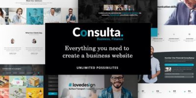 Consulta - Professional Business & Financial WordPress Theme by Bearsthemes