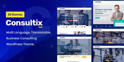 Consultix - Business Consulting WordPress Theme by radiantthemes