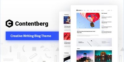 Contentberg - Content Marketing & Personal Blog by ThemeSphere