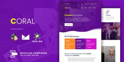 Coral - Responsive Email for Agencies