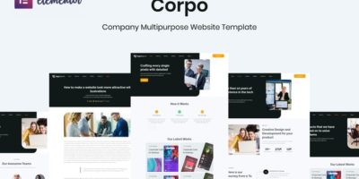 Corpo - Corporate Business Elementor Template Kit by kreativspace