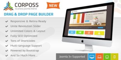 Corposs - Responsive Business Joomla Template by SuPraTech