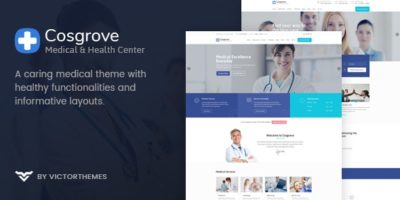 Cosgrove - Medical & Healthcare WordPress Theme by VictorThemes