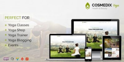 Cosmedix - Health Beauty & Yoga WordPress Theme by qtcmedia