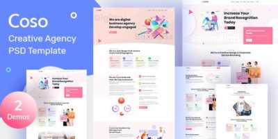 Coso – Creative Agency PSD Template by template_mr