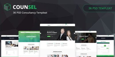 Counsel - Business Consulting Template by fusion_lab