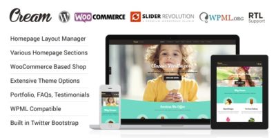 Cream - WooCommerce WordPress Theme by InspiryThemes