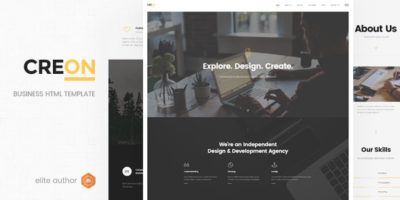 Creon - Business HTML Template by Nunforest