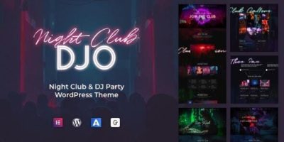 DJO - Night Club and DJ WordPress by fox-themes