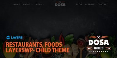 DOSA - LayersWP Multipurpose Child Theme by AivahThemes