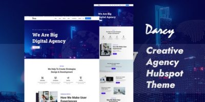 Darcy Digital Agency Hubspot Theme by HTMLguru