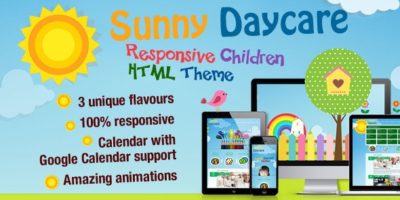 Daycare - Responsive Kindergarden HTML Template by ThemePlayers