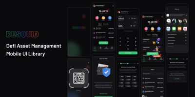 DeSquid Mobile Crypto Wallet by angelbi88