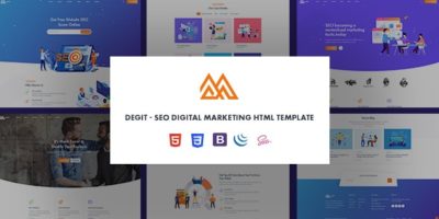 Degit - SEO Digital Marketing Agency HTML Template by blue_design