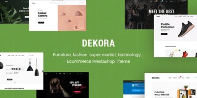 Dekora - Multipurpose Responsive Prestashop 1.7.7.x Theme by AxonVIP