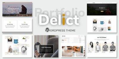 Delict - Minimal Agency & Portfolio Multipurpose WordPress Theme by stillidea