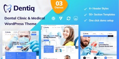 Dentiq - Dental & Medical WordPress Theme by themesion