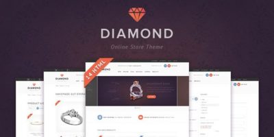 Diamond — HTML5 & CSS3 store template by WpWay_