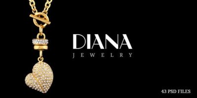 Diana - Creative Jewelry PSD Template by diadea3007