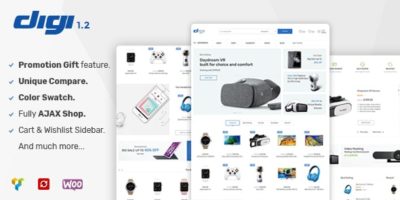 Digi - Electronics Store WooCommerce Theme by NasaTheme